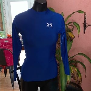 small Under Armour blue long sleeve top